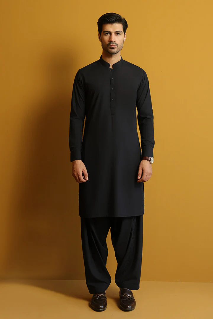 Blue Kameez Shalwar for Men | Mastorat
