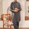Grey Collar Shalwar Kameez for Men | Mastorat