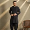 Black Shirt Color Shalwar Kameez C-10213 | Mastorat