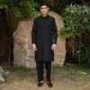 Classic Fit Shirt Collar Plain Suit by Mastorat