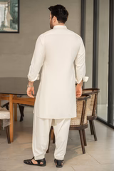 Cream Kameez Shalwar for Men