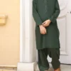 Pakistani Designer Boy Dress Flag Green K2314 | Mastorat