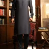 Black Cotton Men Eid Suit Online Shopping | Mastorat