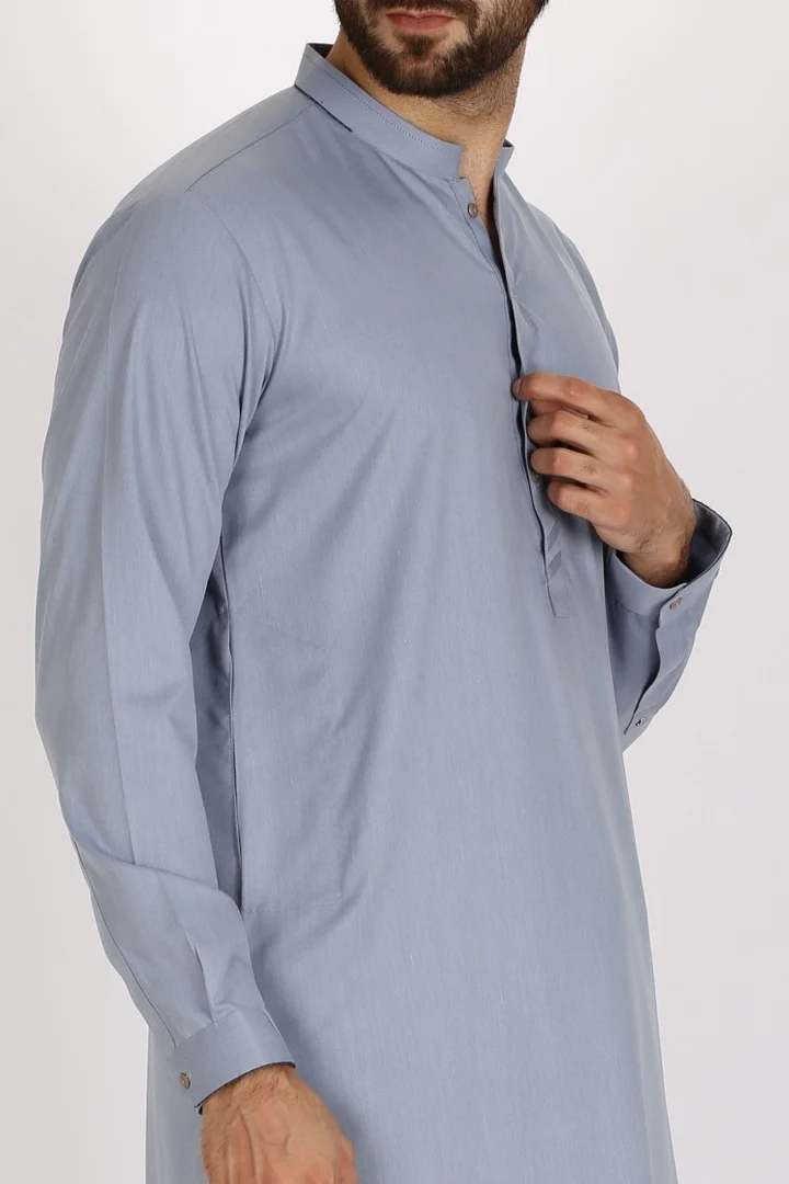 Pakistani Men’s Light Blue Shalwar Kameez M2763