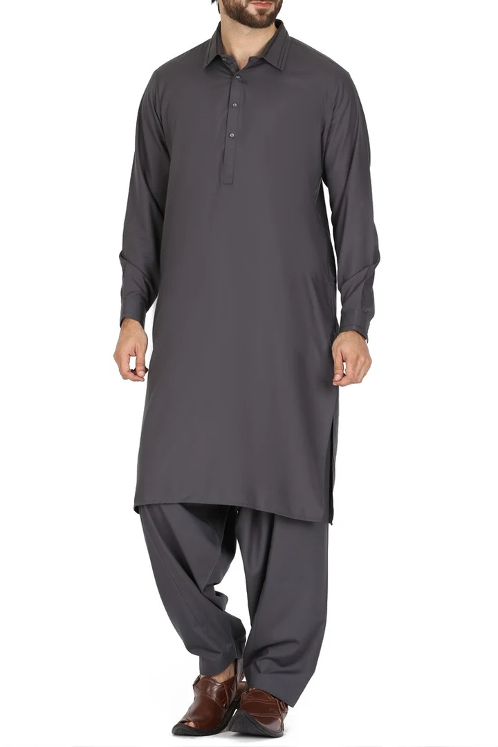 Pakistani Men's Green Shalwar Kameez M2749 | Mastorat