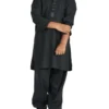 Pakistani Machine Embroidered Dark Green Dress K2310