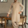 Stone Grey Kameez Shalwar C-10205 | Mastorat