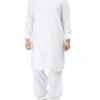 White Men Kurta for Eid Cotton Shalwar Kameez | Mastorat