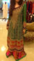 Beutifull wedding lahnga in green and shoking pink color Model # W 893
