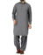 Gray Shalwar Kameez for Men #K0006