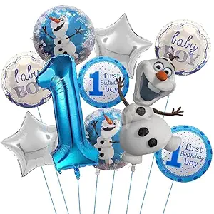 Birthday foil balloons