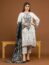 EWU22V13-24043SD Unstitched White Embroidered Viscose 2 Piece