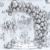 Metallic Latex Chrome Balloons in Silver shinny 10 inches