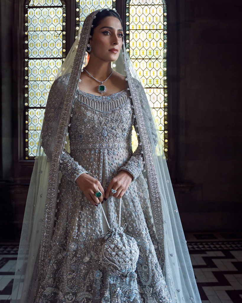 Ayana – Ice Blue Bridal Gown by Mastorat