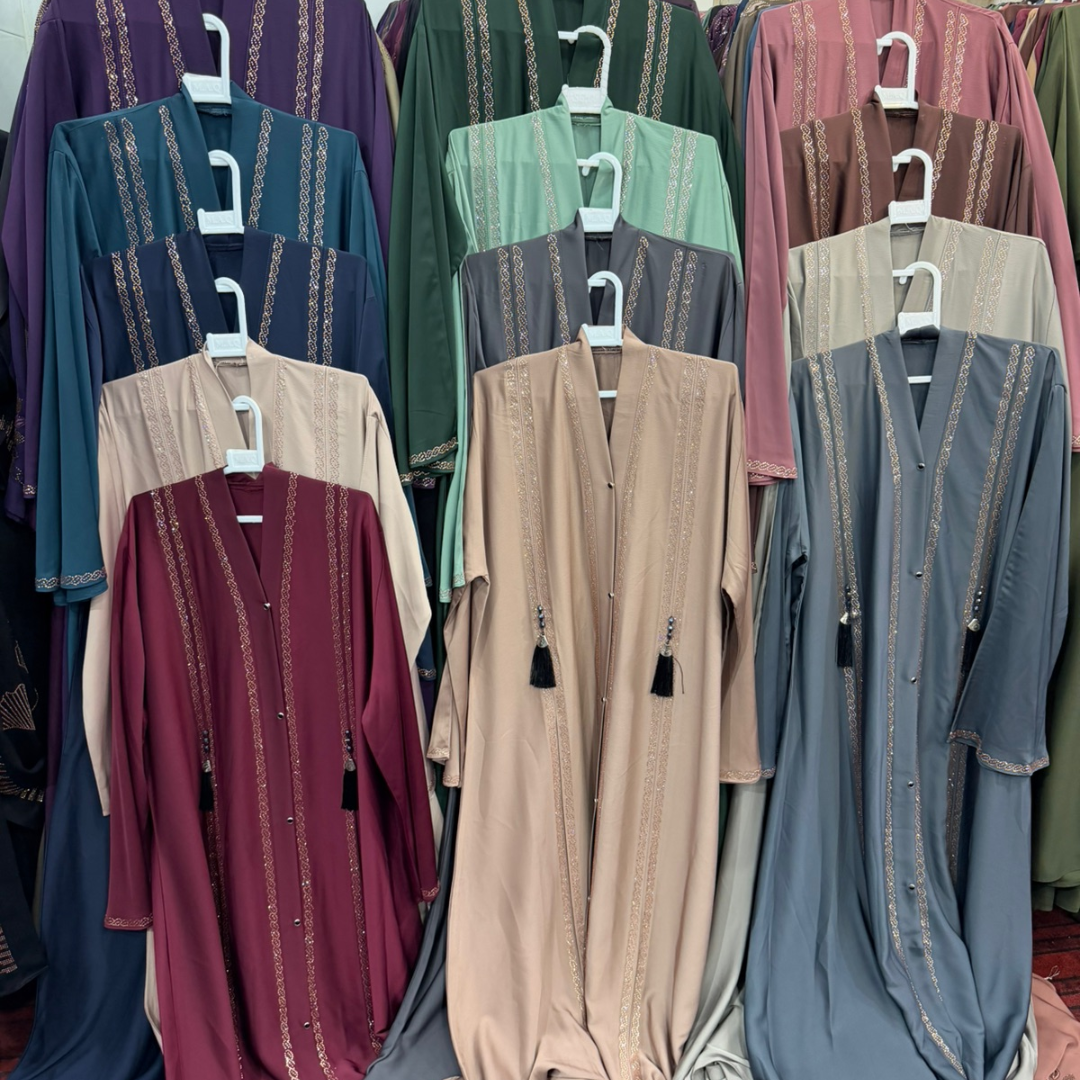 D#1616 OPEN TWO SIDE TASSAL DMC Tiktok Fabric