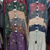 D#1627 OPEN SHOULDER EMBROIDERY Tiktok Fabric