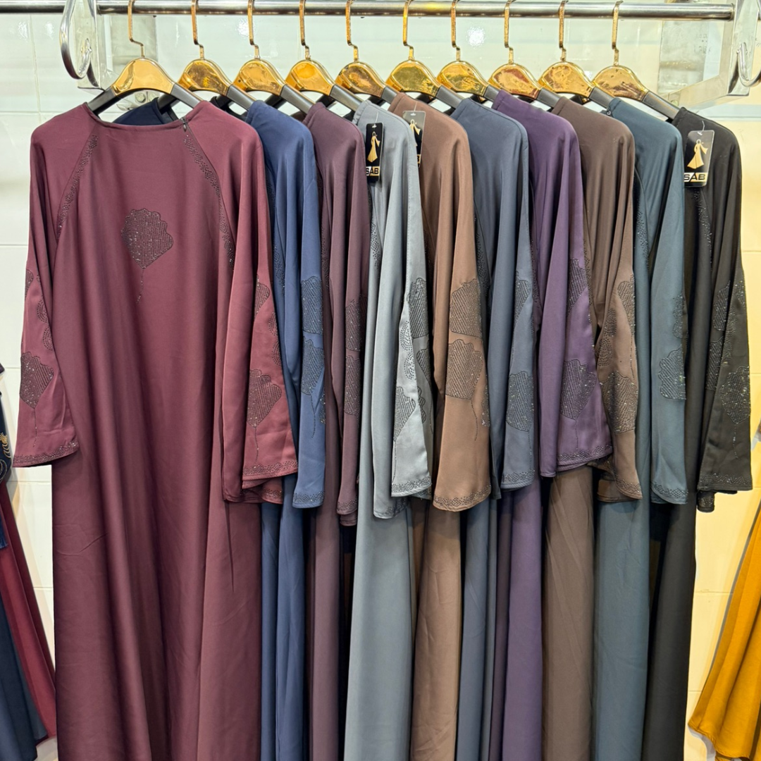D#183 ZIPPER STONE PATTA Nida Fabric
