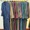 D#502 OPEN F_B SIMPLE EMB Nida Fabric