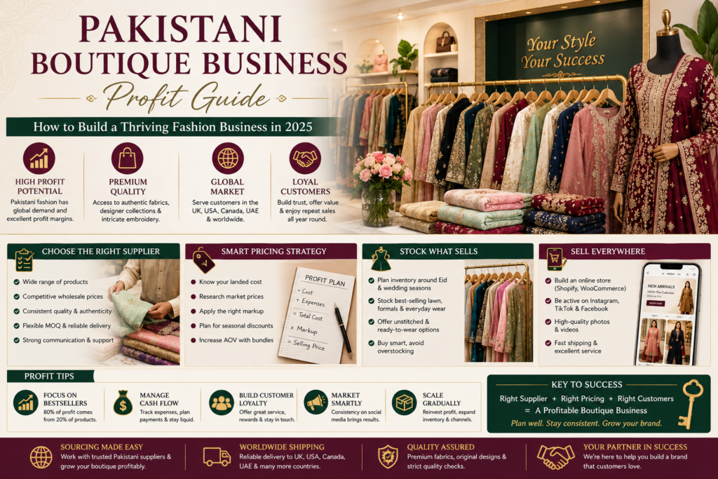 Pakistani Boutique Business Profit Guide