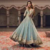 Ahlah Hand Embellished Net Pishwas & Sharara | Mastora
