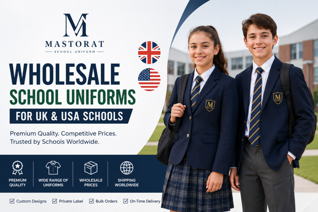 Wholesale School Uniforms for UK & USA School Mastorat