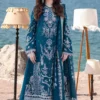Mastorat Lawn 3PC Embroidered Suit 5177 with Organza Dupatta