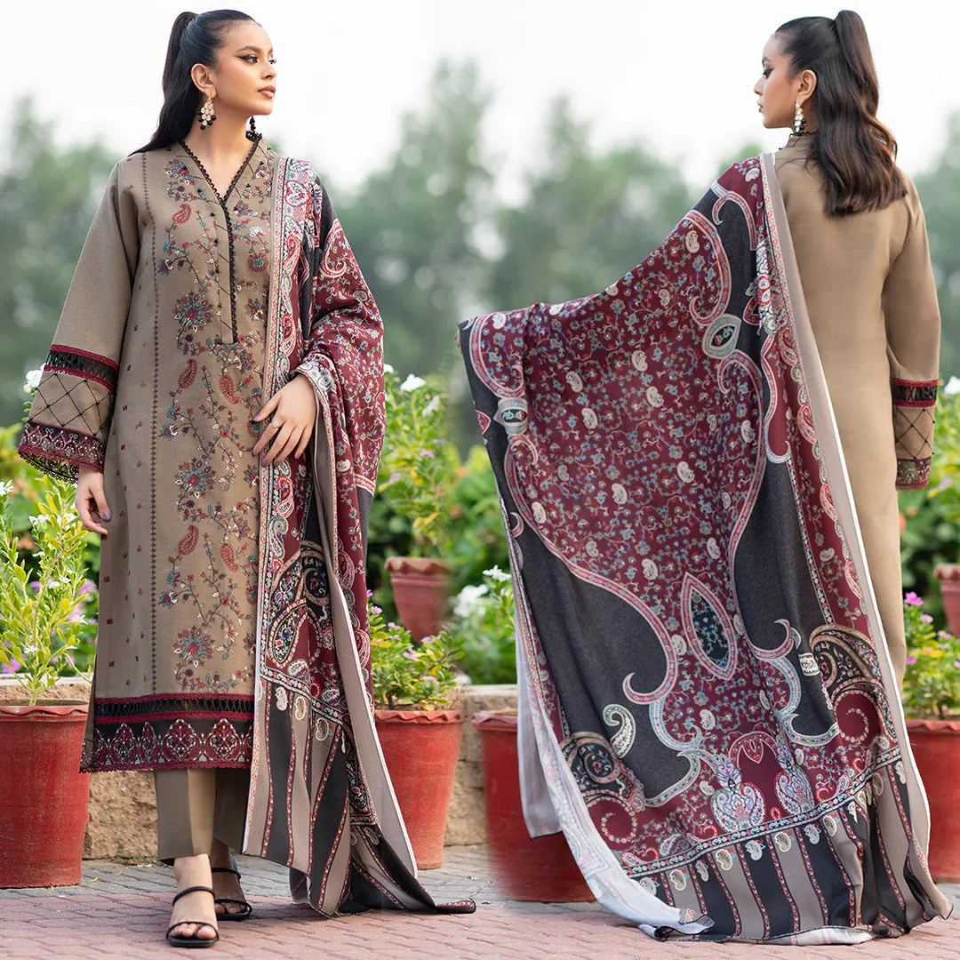 Mastorat Lawn 3PC Embroidered Suit 5238