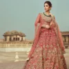 Pariza Luxury Bridal Lehenga with Net Choli | Mastorat