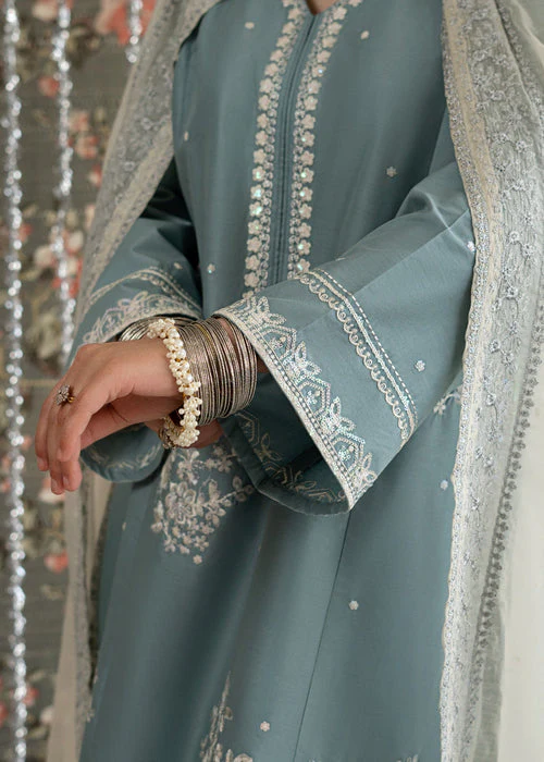 Mastorat Lawn 3PC Embroidered Suit with Khadi Net Dupatta
