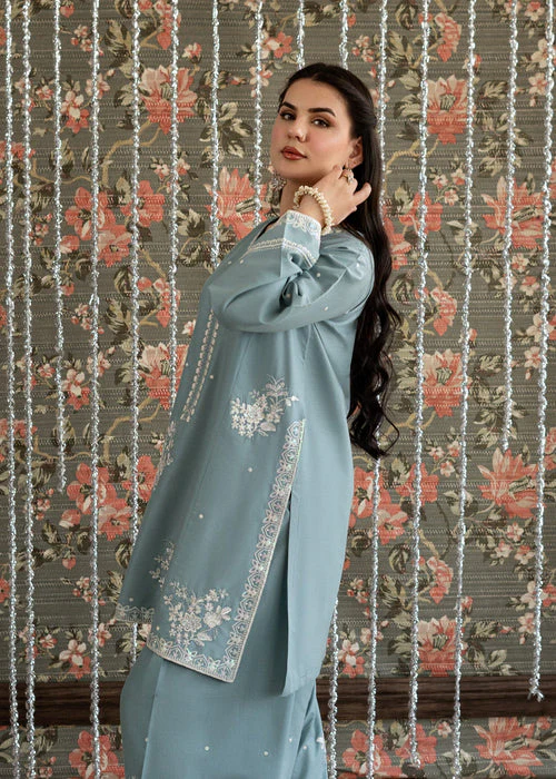 Mastorat Lawn 3PC Embroidered Suit with Khadi Net Dupatta