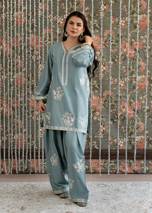 Mastorat Lawn 3PC Embroidered Suit with Khadi Net Dupatta