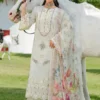 Mastorat Lawn 3PC Chikankari Suit with Jacquard Dupatta