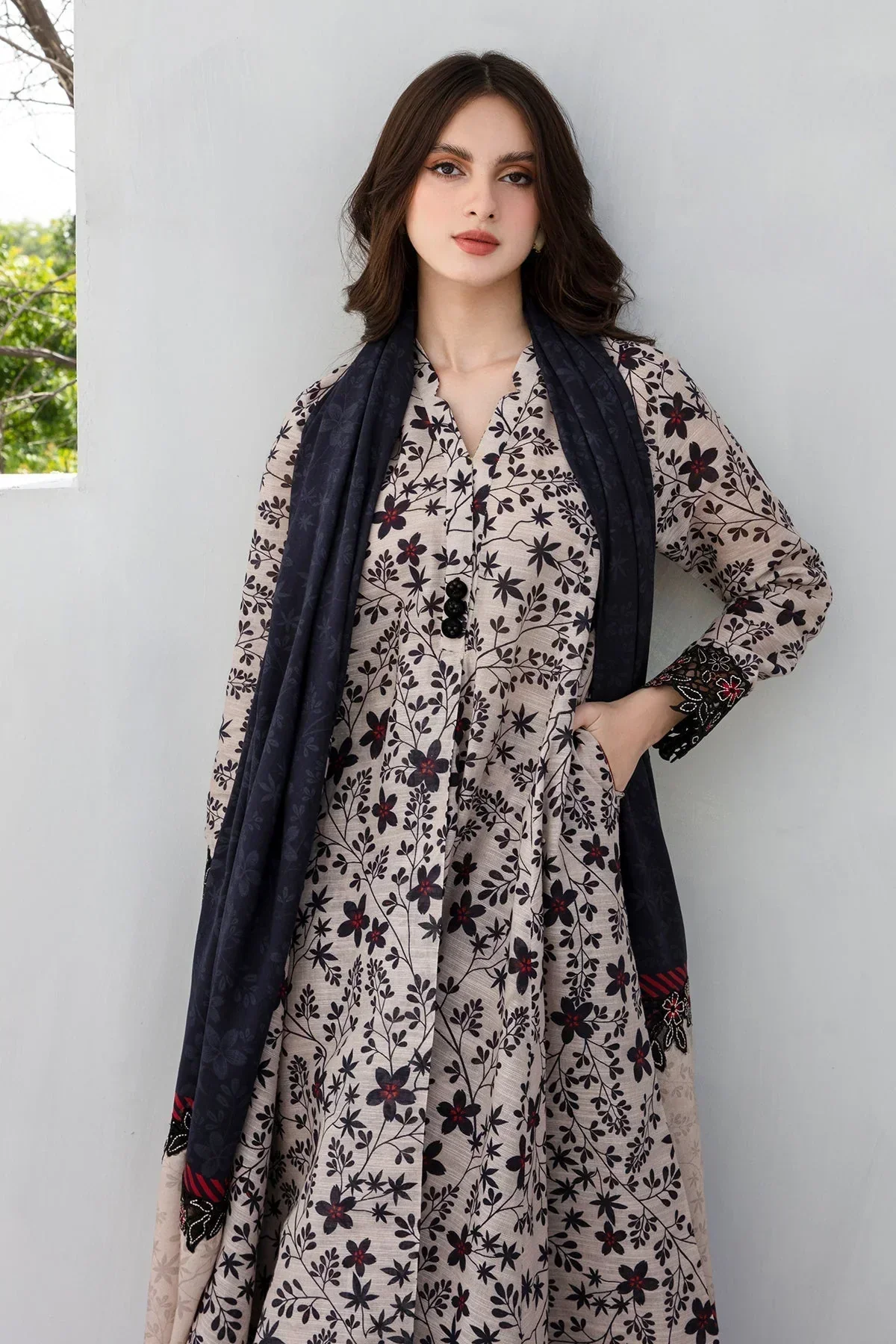 Mastorat 3PC Digital Printed Lawn Suit 4002 for Women
