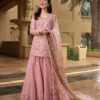 Lawn 3PC Chikankari Suit with Chiffon Dupatta | Mastorat