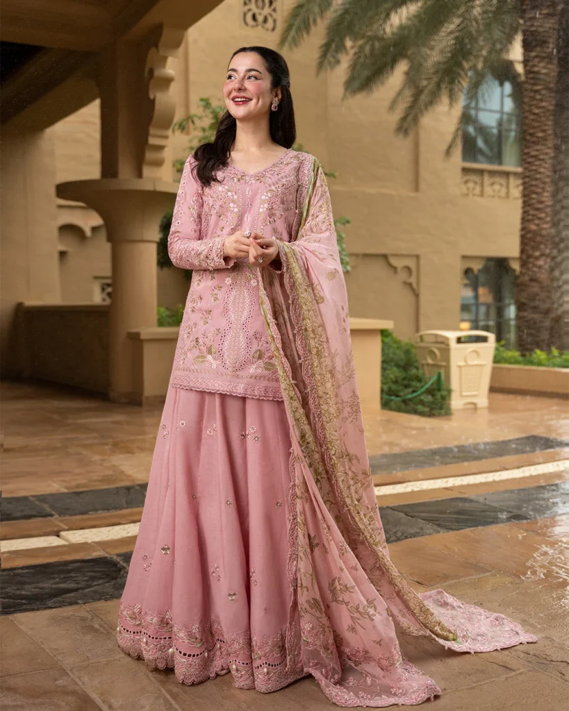 Lawn 3PC Chikankari Suit with Chiffon Dupatta | Mastorat