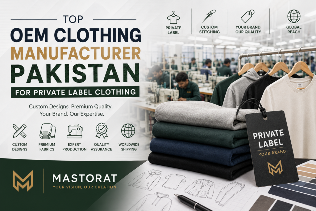 Top OEM Clothing Manufacturer Pakistan