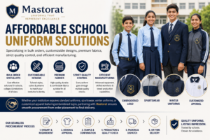 Affordable School Uniform Supplier for Bulk Orders