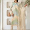 Mastorat Lawn 3PC Chikankari Suit with Silk Dupatta