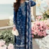 Mastorat Lawn 3PC Embroidered Suit with Khadi Net Dupatta 5403