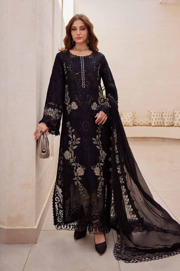 Mastorat Lawn 3PC Sequence Embroidered Suit With Dupatta