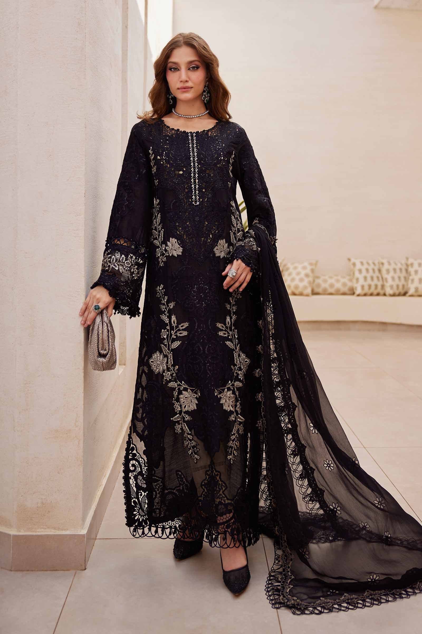 Mastorat Lawn 3PC Sequence Embroidered Suit With Dupatta