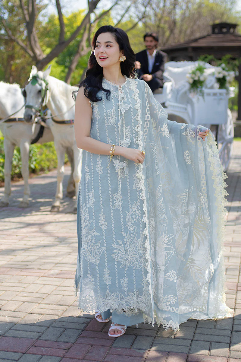 Mastorat Lawn 3PC Embroidered Suit With Jacquard Dupatta