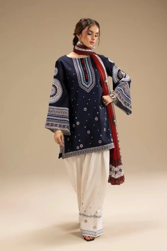 Mastorat Lawn 3PC Embroidered Suit 5214