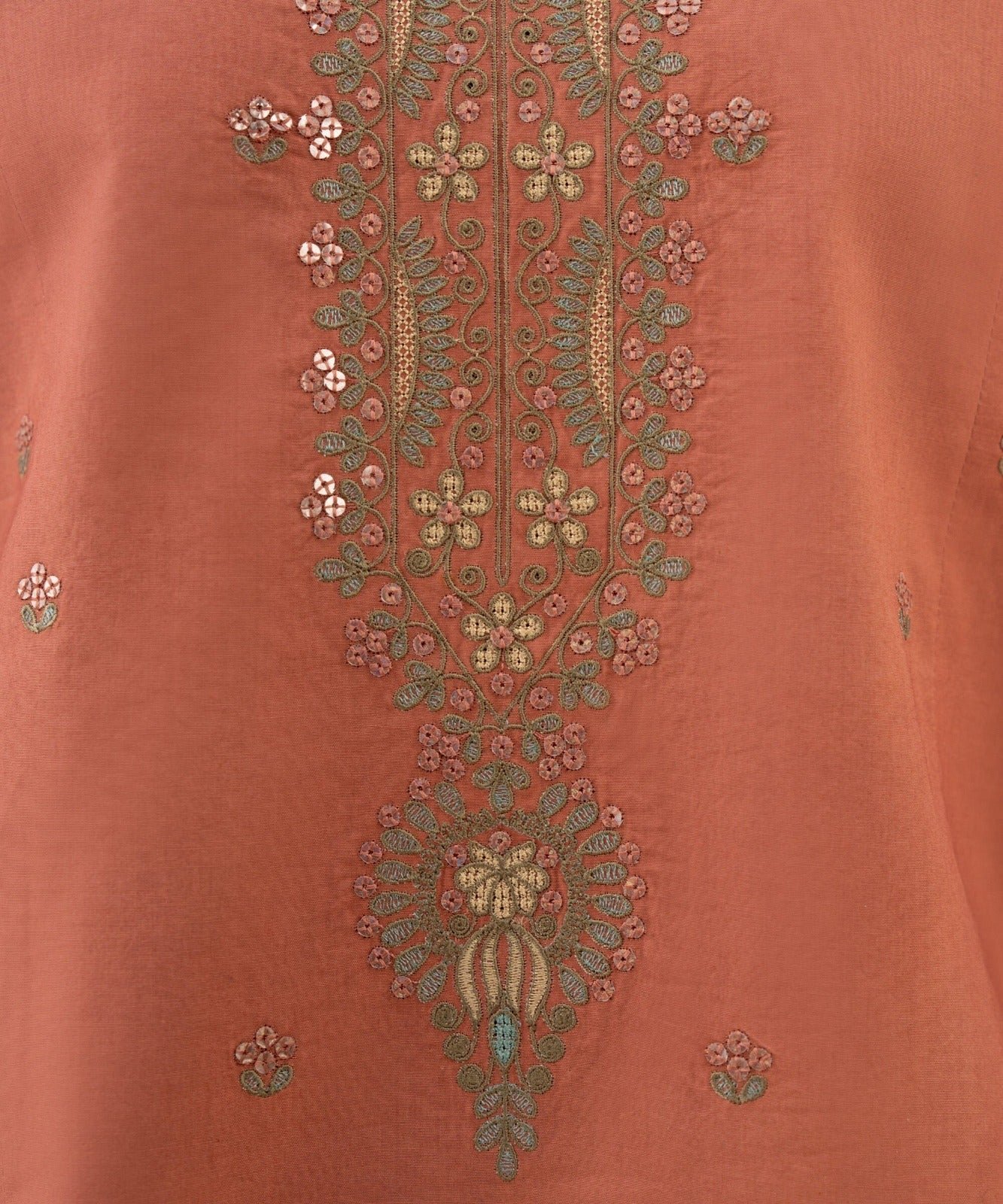 Mastorat Lawn 3PC Embroidered Suit with Jacquard Dupatta