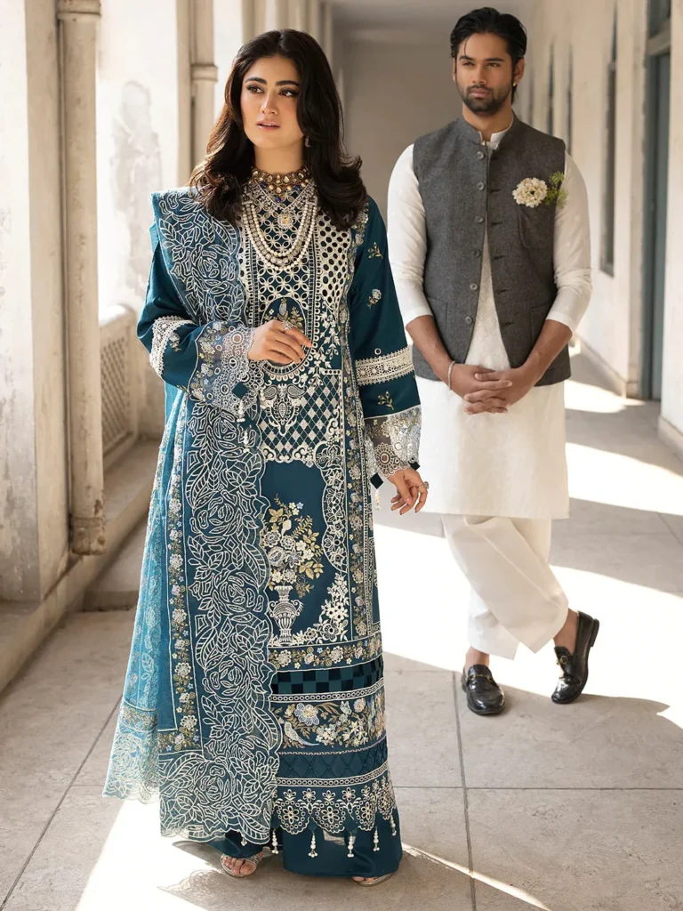 Mastorat Lawn 3PC Embroidered Suit 5218,