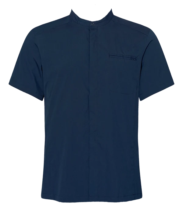 1006 Chef Shirt Action Stretch Navy | Mastorat
