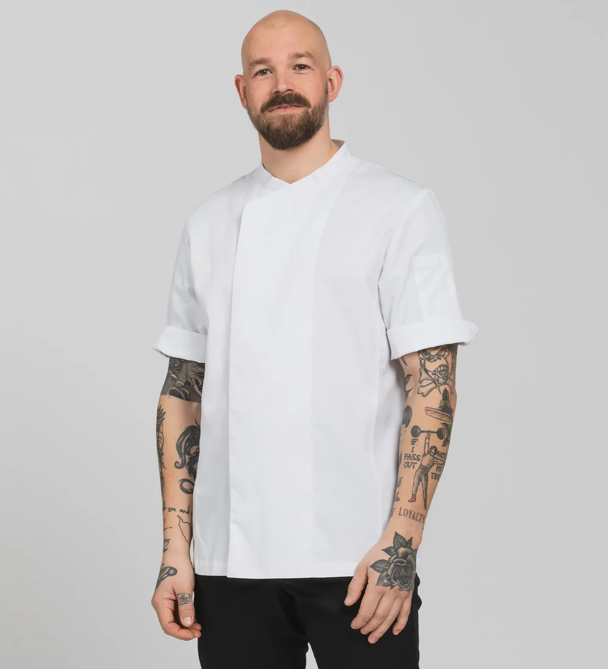 Segers 1009 Chef Jacket Stretch Smart Unisex – White