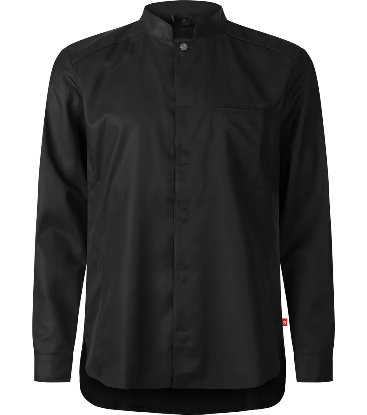 Segers 1027 Men’s Chef Shirt Black | Mastorat
