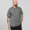 1097 Chef Shirt Smart Unisex Grey Melange | Mastorat