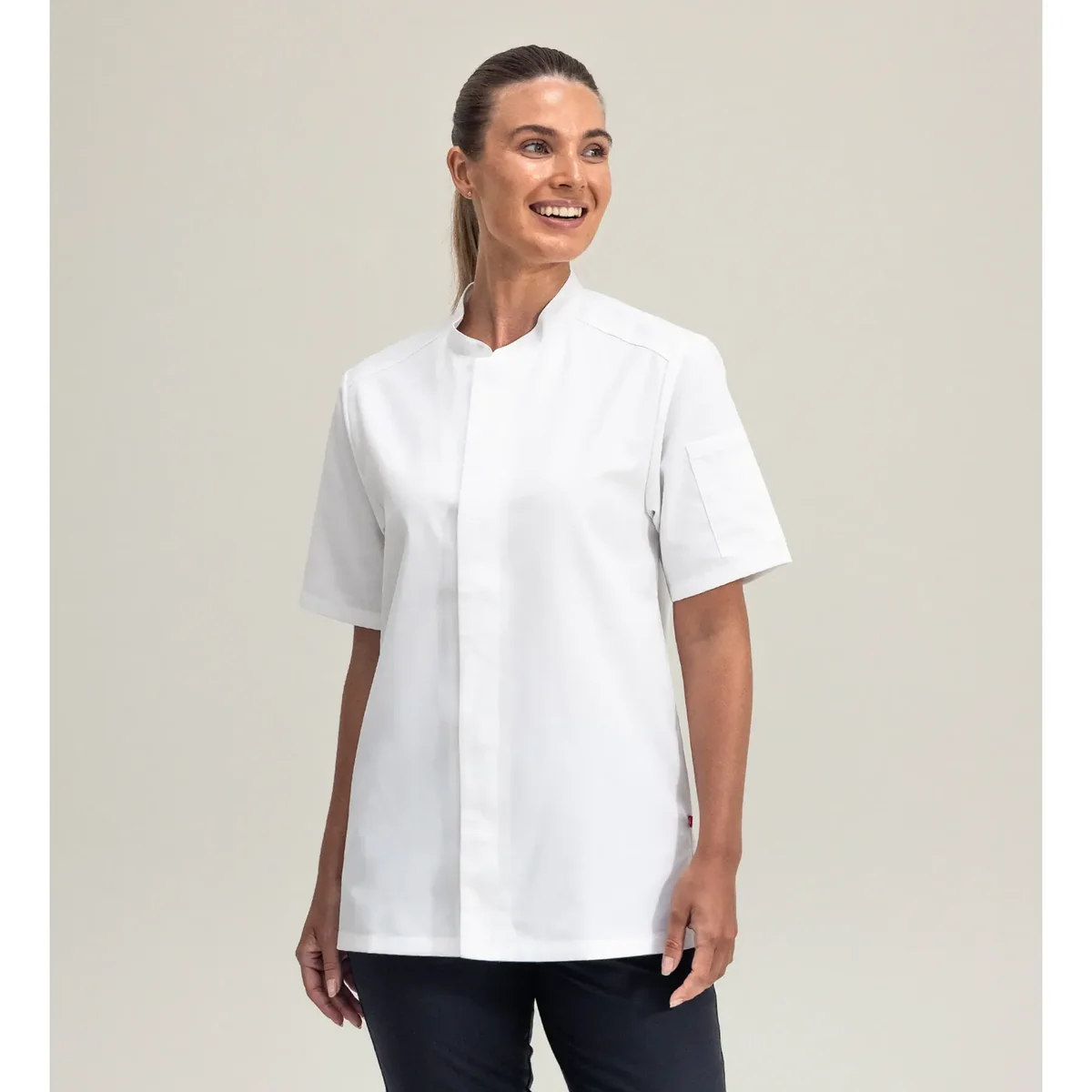 1097 Chef Shirt Smart Unisex White | Mastorat